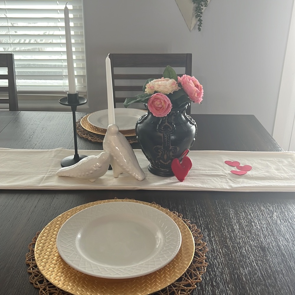 Black vase